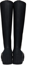 Ottolinger Black Rubber Tall Boots