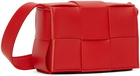 Bottega Veneta Red Candy Cassette Bag