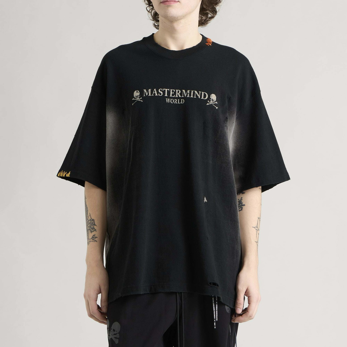 MASTERMIND WORLD Men's OG Vintage T-Shirt in Black