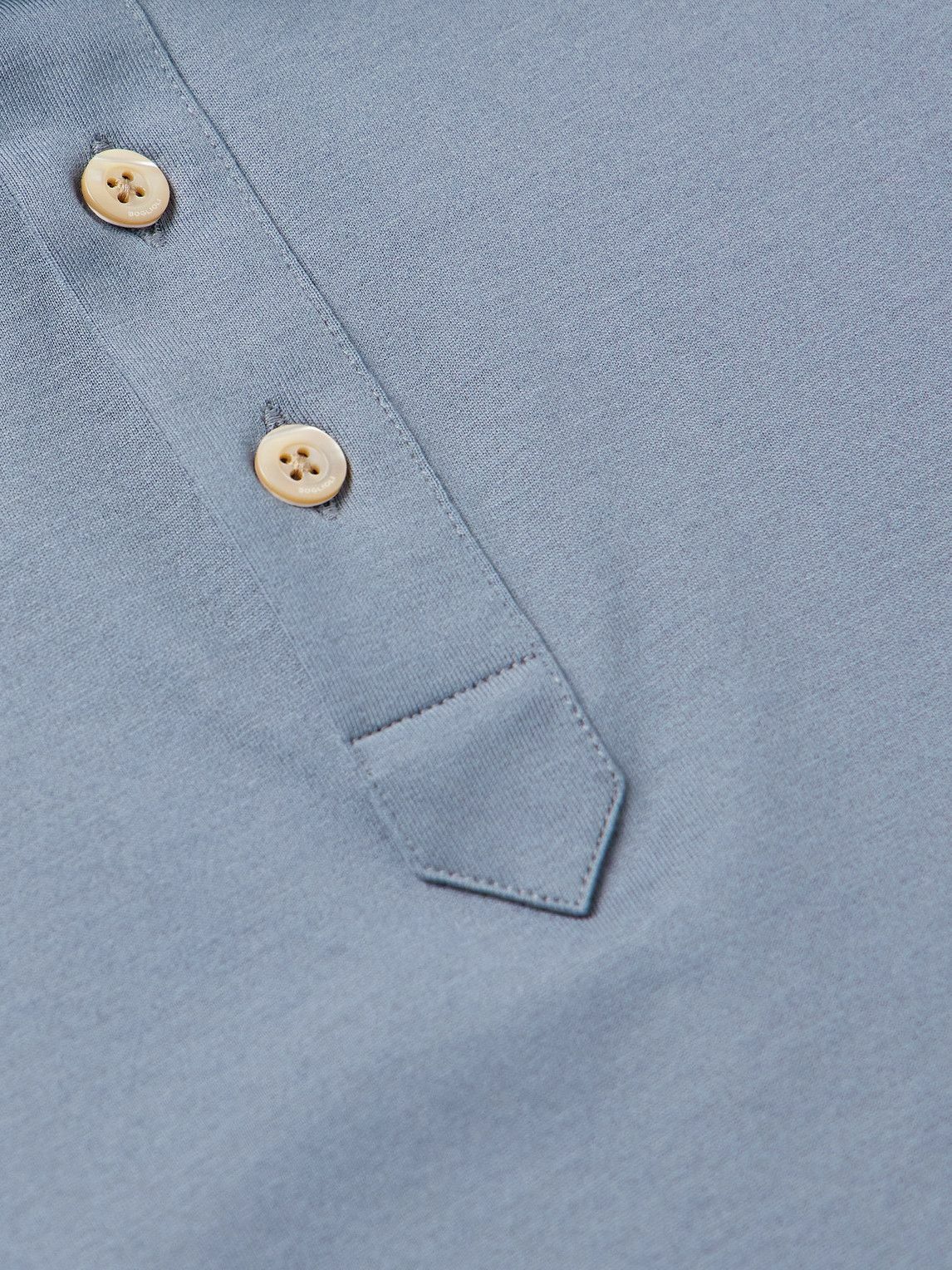 Boglioli - Cotton-Jersey Polo Shirt - Blue