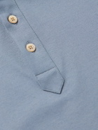 Boglioli - Cotton-Jersey Polo Shirt - Blue