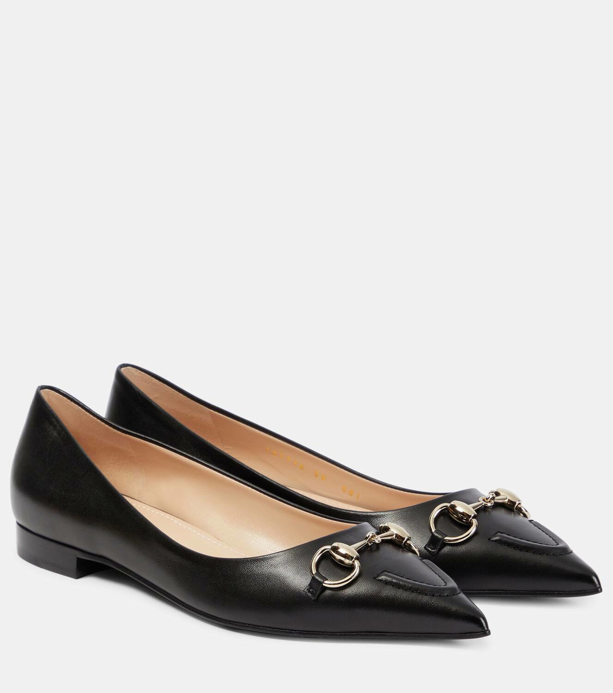 Gucci Horsebit leather ballet flats Gucci