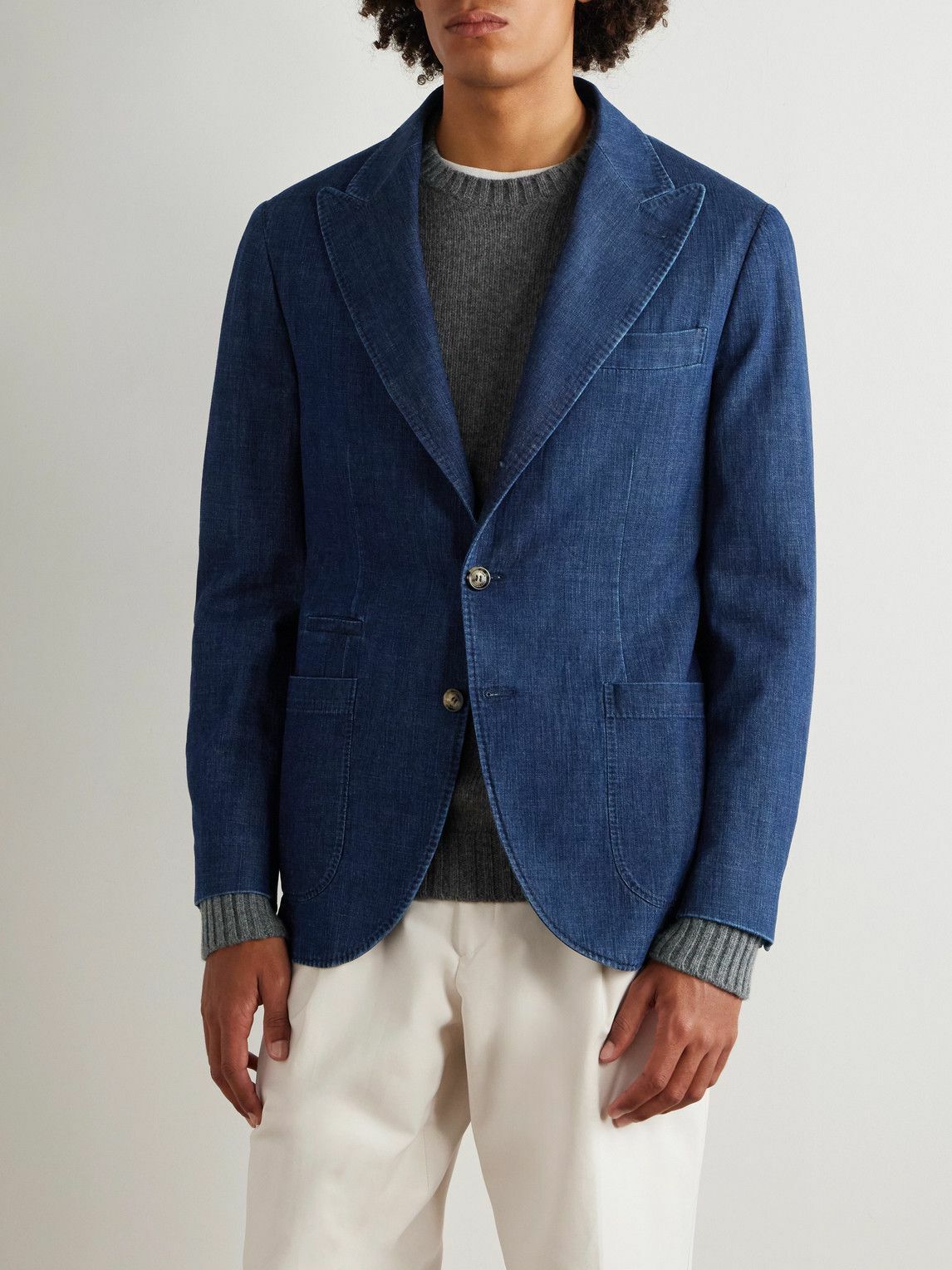 Brunello Cucinelli - Denim Blazer - Blue