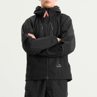 and wander Men's x ROA Ripstop Wind Jacket in Black