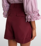 'S Max Mara Cotton poplin shorts