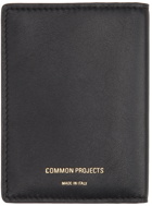 Common Projects Black Leather Card Holder