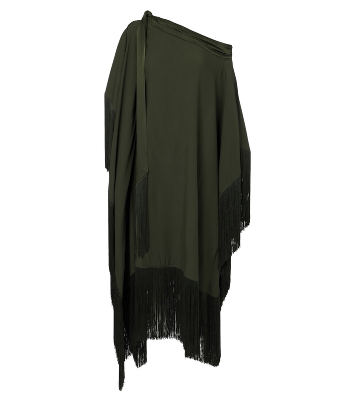 Photo: Taller Marmo Maar scarf-detail crêpe cady kaftan