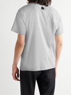 MONCLER - Logo-Print Cotton-Jersey T-Shirt - Gray