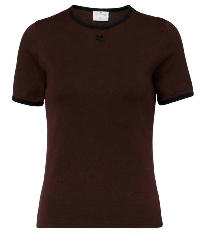 Photo: Courrèges Logo cotton T-shirt