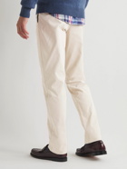 Sid Mashburn - Slim-Fit Garment-Dyed Cotton-Twill Trousers - Neutrals