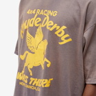 Rhude Men's Derby T-Shirt in Vintage/Grey