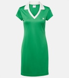 Courrèges Jersey polo dress
