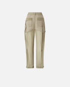 Pinko P Pants With Zip And Transparent Inserts Lichen Green