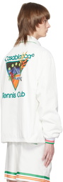 Casablanca White 'Tennis Club' Jacket