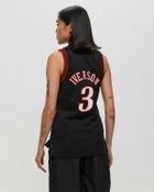 Mitchell & Ness Nba Women's Swingman Jersey Philadelphia 76ers 2000 01 Allen Iverson #3 Black Jerseys