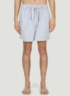 Tekla Skagen Stripes Shorts