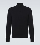 Agnona Cashmere half-zip sweater
