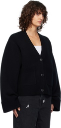 Axel Arigato Black Memory Relaxed Cardigan