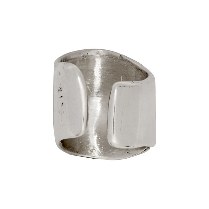 Faris Silver Small Bubble Ear Cuff