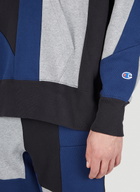 Champion x Anrealage Contrast Panel Hooded Sweatshirt