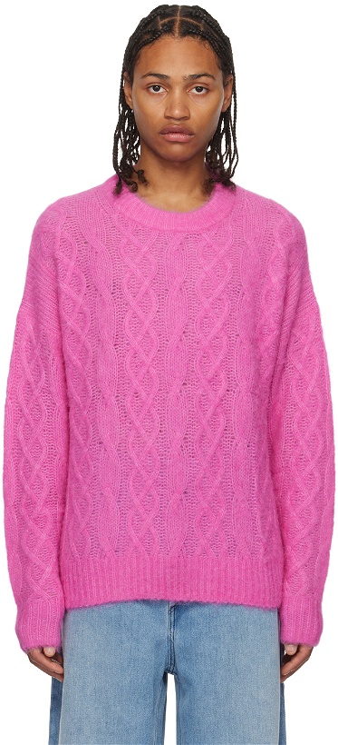 Photo: Isabel Marant Pink Anson Sweater