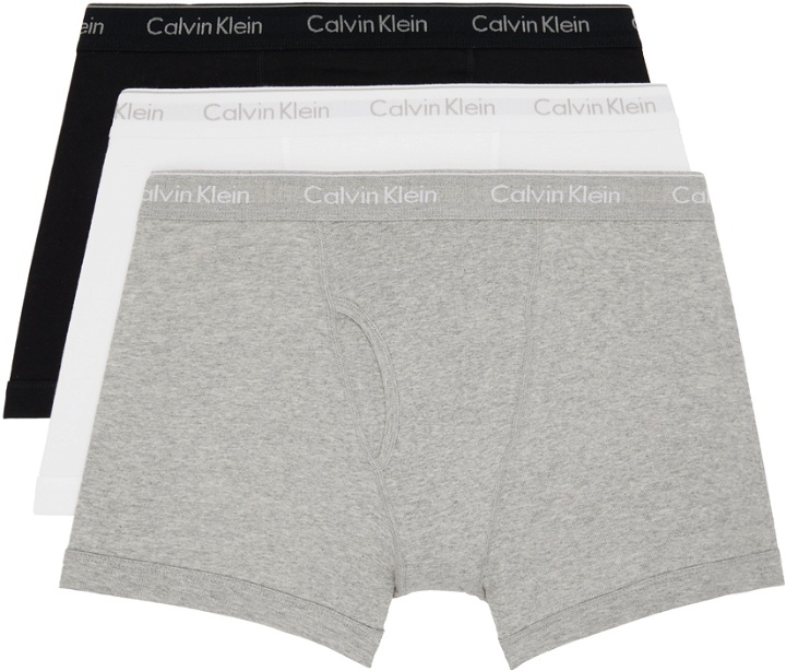Photo: Calvin Klein Underwear Three-Pack Multicolor Classic Boxer Briefs