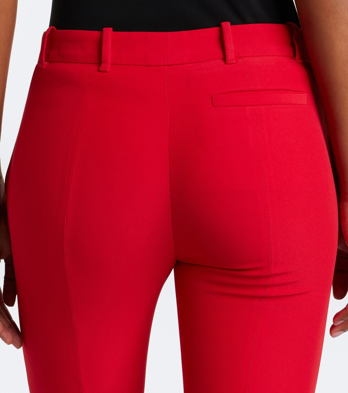 McQueen Crêpe bootcut pants