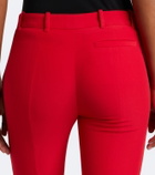 McQueen Crêpe bootcut pants
