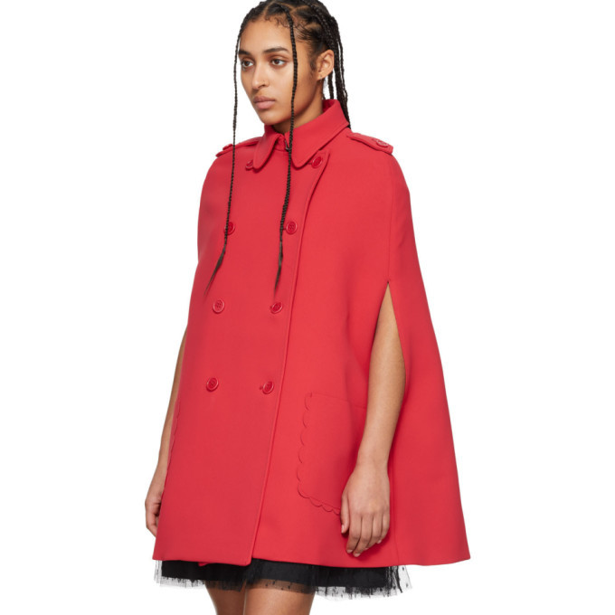 RED Valentino 赤トレンチコート RED Valentino 赤トレンチコート