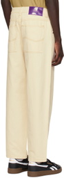 Dime Off-White Baggy Jeans