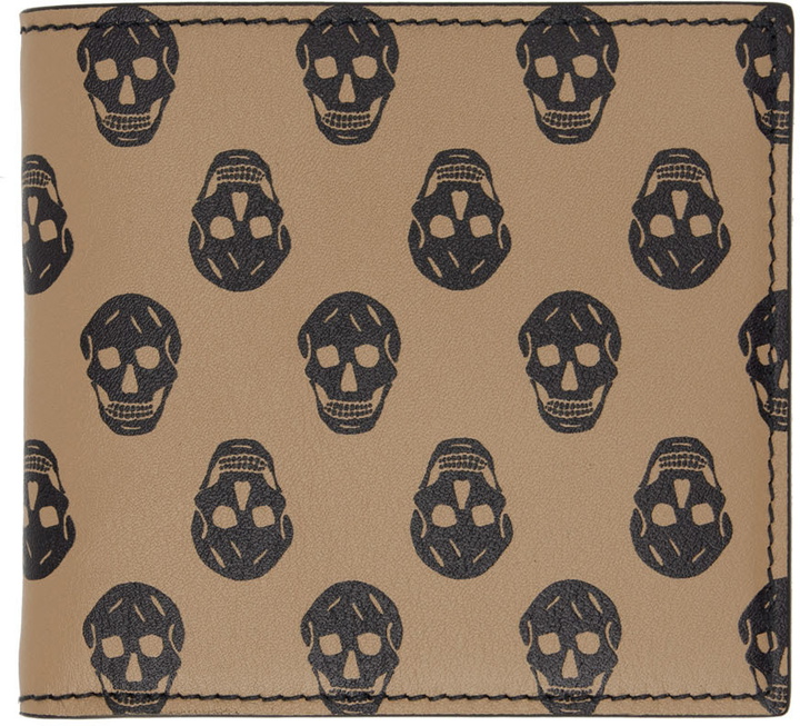 Photo: Alexander McQueen Brown Skull Wallet