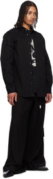 Ann Demeulemeester Black Benard Standard Shirt