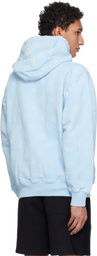 Casablanca Blue Applique Monogram Hoodie