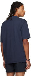 BOSS Navy Bonded T-Shirt