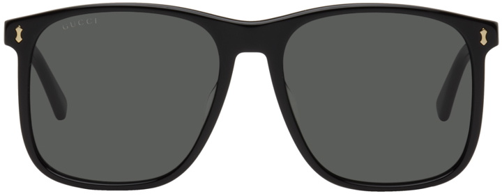 Photo: Gucci Black Rectangular Sunglasses