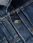 Visvim - Social Sculpture 101 Paint-Splattered Denim Jacket - Blue
