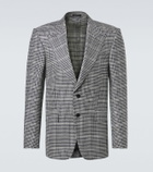 Tom Ford Checked wool-blend suit jacket