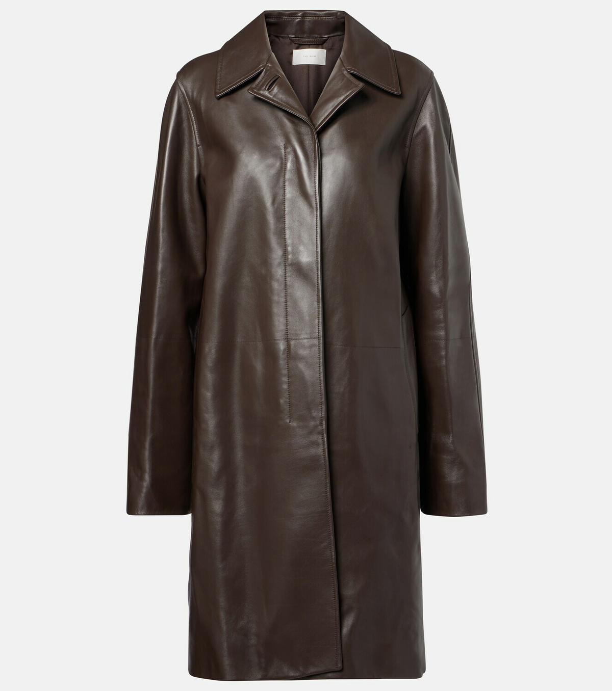 The Row Gracia leather jacket