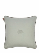 ETRO Calathea Embroidered Cushion