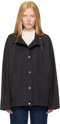 TOTEME Black Summer Parachute Jacket