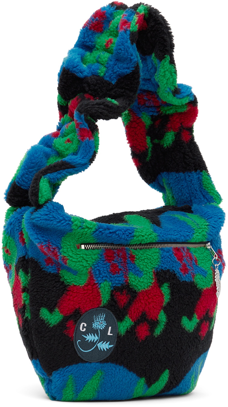 Chopova Lowena Kids Multicolor Bunny Fleece Bag Chopova Lowena