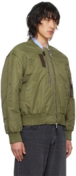 EYTYS Green Penn Bomber Jacket