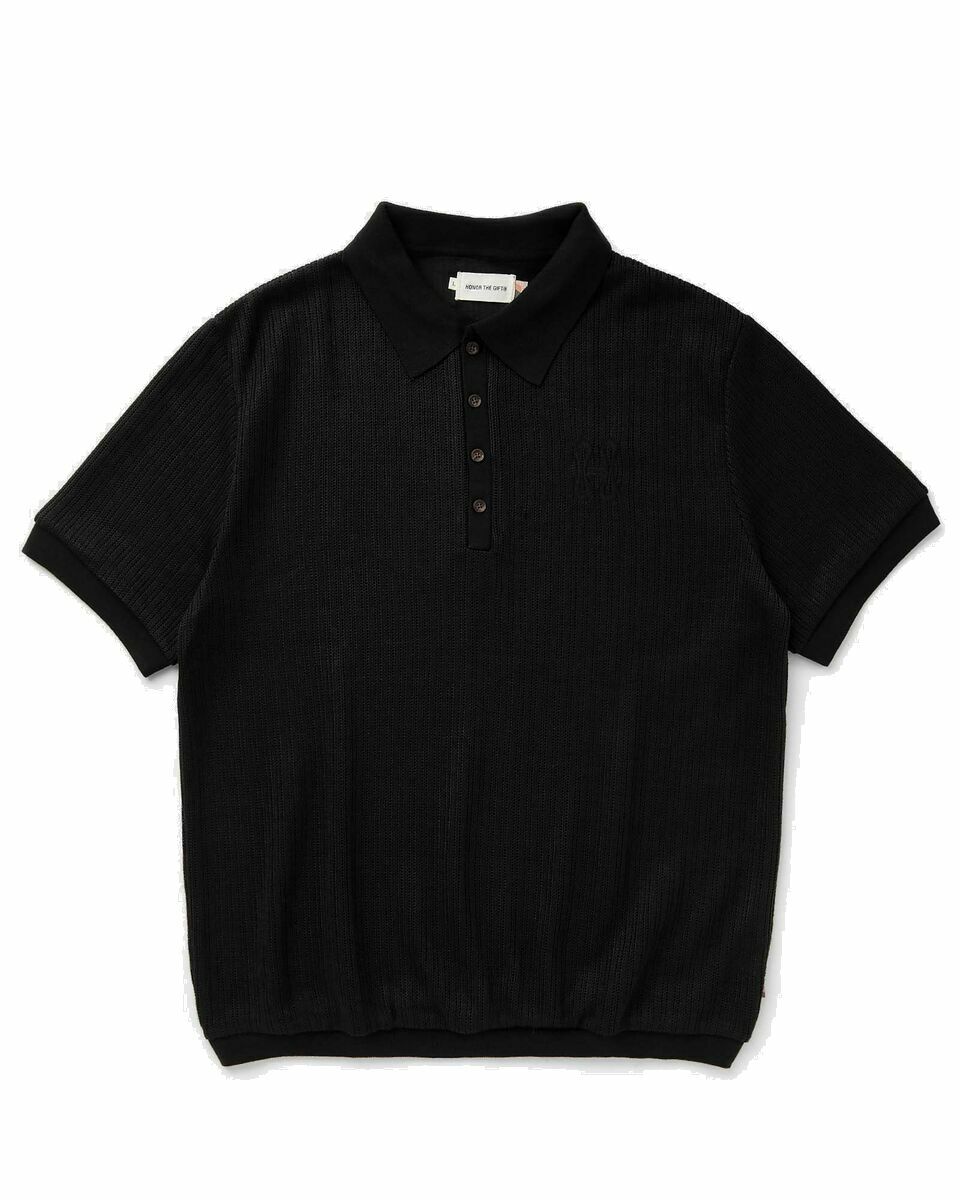 Photo: Honor The Gift Knit Polo Shirt Brown - Mens - Polos