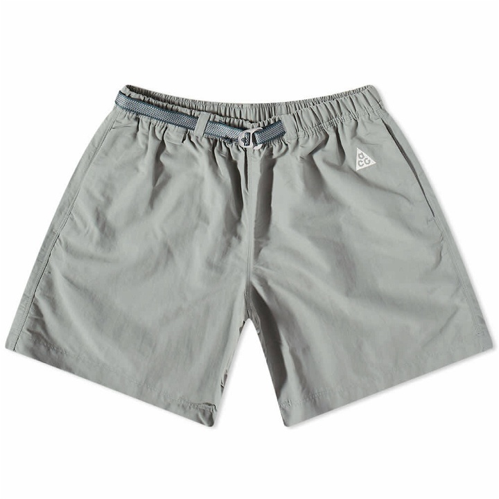 Photo: Nike Men's ACG Trail Short in Mica Green/Faded Spruce