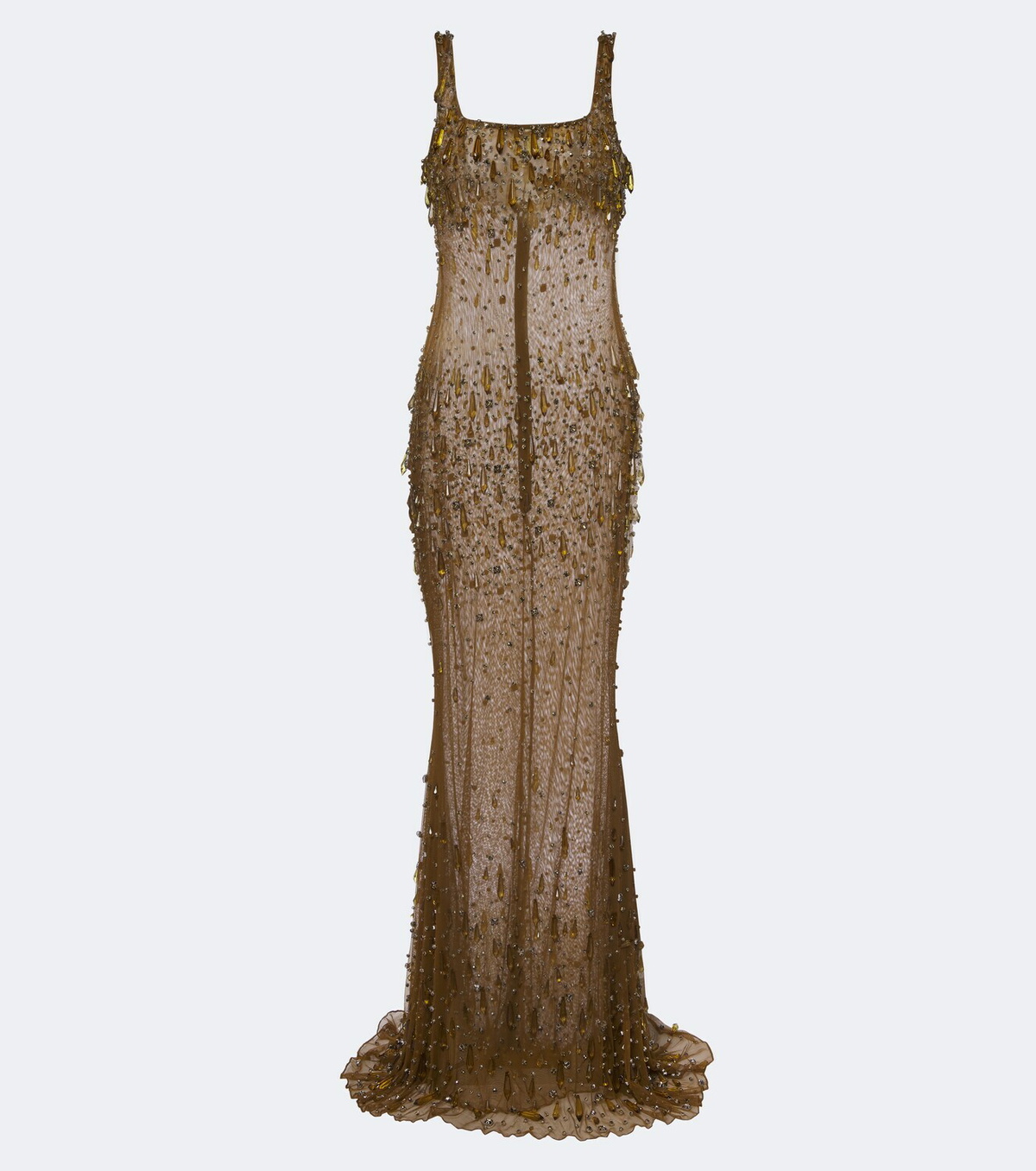Retrofête Zanie crystal-embellished gown