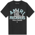 AMIRI Men's Records Wolf T-Shirt in Black