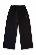 Diesel Loose track pants with elastic waistband - Pants Womens in Black