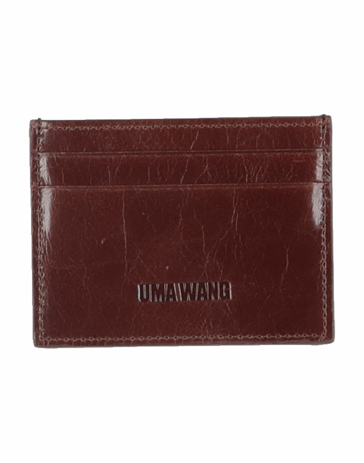 Uma Wang Womens Cardholder in Brown