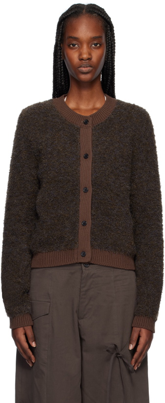 Photo: Deiji Studios Brown Looped Cardigan
