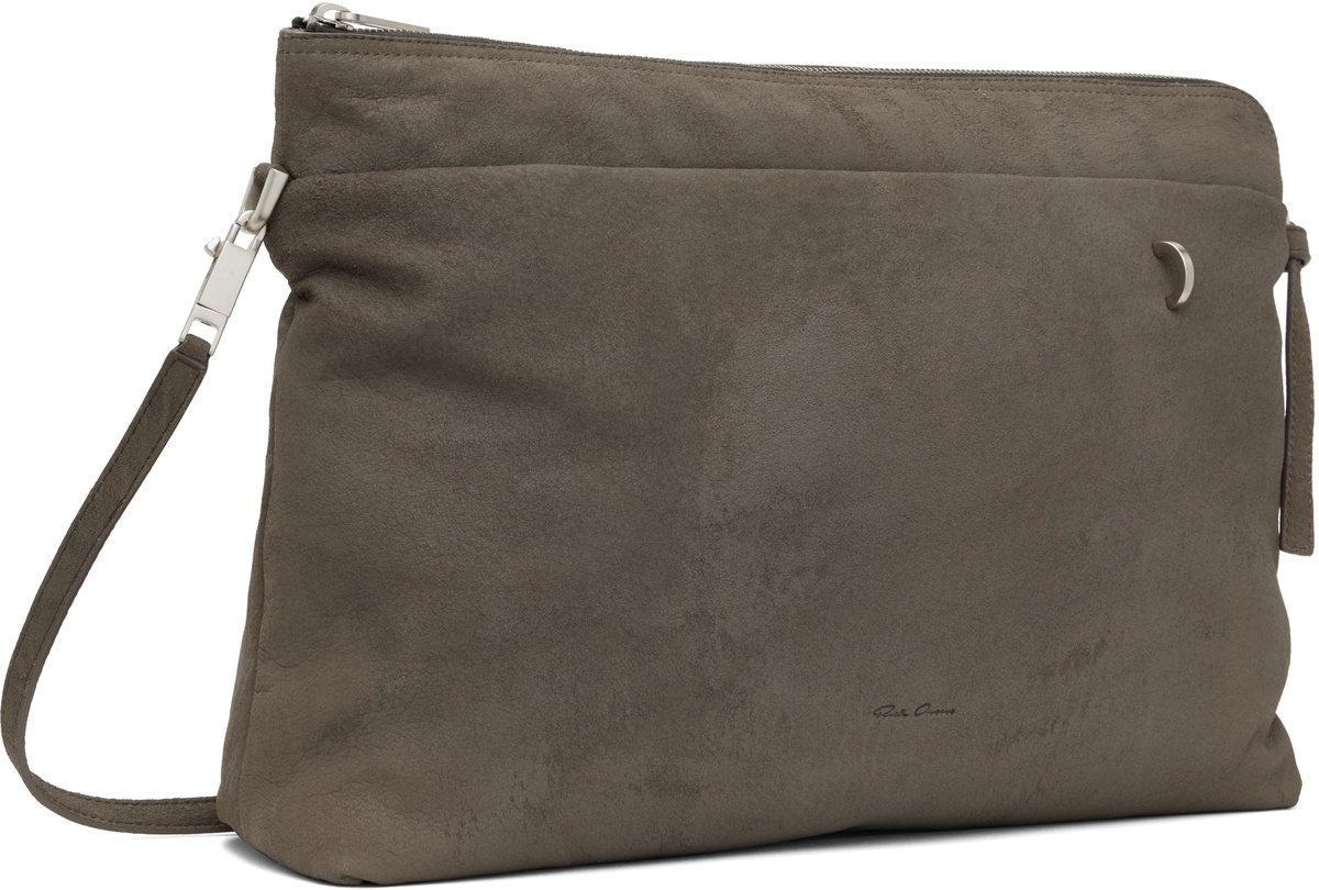 Rick Owens Gray Hollywood Big Adri Bag Rick Owens